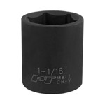 Wilmar M811 - 1/2 Dr 6-Point STD Imp Socket 1-1/16