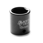 Wilmar M919 - 3/8 Dr 6-Point STD Imp Socket 19mm