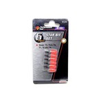 Wilmar W1376 - 6pc Mini Star Bit Set