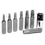 Wilmar W1386 - 8-Piece Tamper Resistant Star Bit
