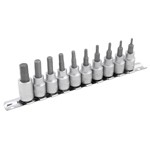 Wilmar W1387 - 10pc SAE Bit Socket Set