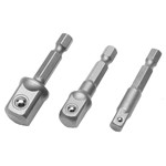 Wilmar W1390 - 3 Piece Power Drill Socket Adapter Set