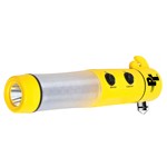 Wilmar W1553 - Emergency Rescue Tool, Flashlight, Red Alert Lights, Seat Belt Cutter, Glass Breaker, Magnetic Base