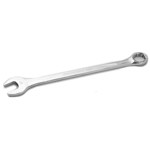 Wilmar W30027 - Chrome Combination Wrench, 27mm, with 12 Point Box End, Fully Polished, 14-1/4