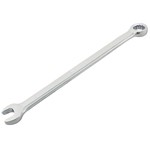 Wilmar W30107 - Long Chrome Combination Wrench, 7mm, with 12 Point Box End, Fully Polished, 5-7/16