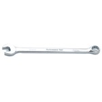 Wilmar W30115 - Long Chrome Combination Wrench, 15mm, with 12 Point Box End, Fully Polished, 9-5/32