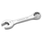 Wilmar W30619 - Stubby Chrome Combination Wrench, 19mm, with 12 Point Box End, Fully Polished, 5-1/2