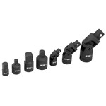 Wilmar W30937 - 7-Piece Impact Universal Joint and Adapter Set