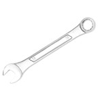 Wilmar W315C - Chrome Combination Wrench, 13mm, with 12 Point Box End, Raised Panel, 5-3/4