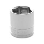 Wilmar W32038 - Chrome Socket, 1/2