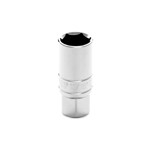 Wilmar W32163 - Chrome Spark Plug Socket, 1/2