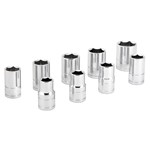 Wilmar W32202 - Chrome Socket Set, 1/2