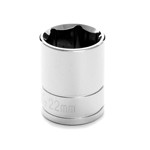 Wilmar W32222 - Chrome Socket, 1/2