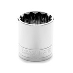 Wilmar W32538 - Chrome Socket, 1/2