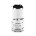 Wilmar W32813 - Chrome Socket, 1/2