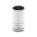 Wilmar W32816 - Chrome Socket, 1/2