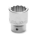 Wilmar W34833 - Chrome Socket, 3/4 Drive, 33mm, 12 Point, Shallow