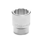 Wilmar W34835 - Chrome Socket, 3/4 Drive, 35mm, 12 Point, Shallow