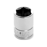 Wilmar W36016 - Chrome Socket, 1/4