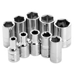 Wilmar W36202 - Chrome Socket Set, 1/4