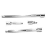 Wilmar W38152 - Chrome Extension Set, 4 Piece, 3/8