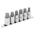 Wilmar W38886 - 6pc 1/2dr Hex Bits (3/8