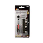 Wilmar W38915 - 10 pc Ratcheting Bit Driver