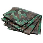 Wilmar W6005 - 8 x 10 Green Camouflage Tarp