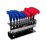 Wilmar W80277 - 10-Piece T-Handle Hex Key Set