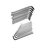 Wilmar W80280 - 22pc SAE & Met Ball End Key Se