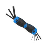 Wilmar W80283 - 8 pc Metric Folding Hex Key Se