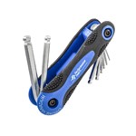 Wilmar W80286 - 8pc Metric Folding Ball Key Se
