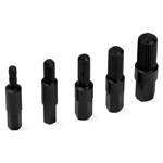 Wilmar W80635 - 5-Piefe Bolt Extractor Set