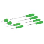 Wilmar W904GN - 8pc Hi-Viz Green Screw Driver Set
